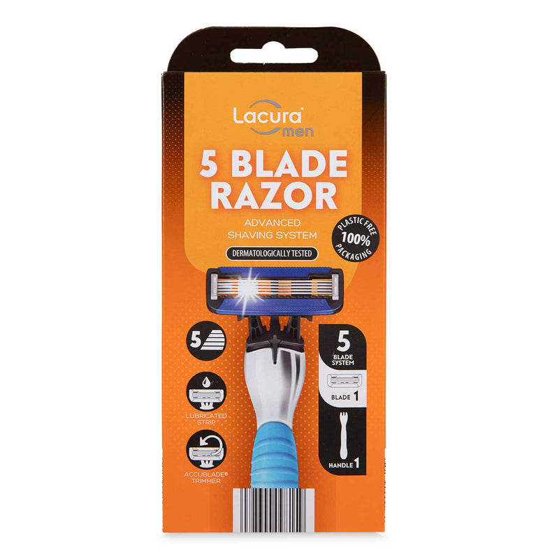 Men's razor handle and blade refills, UK version