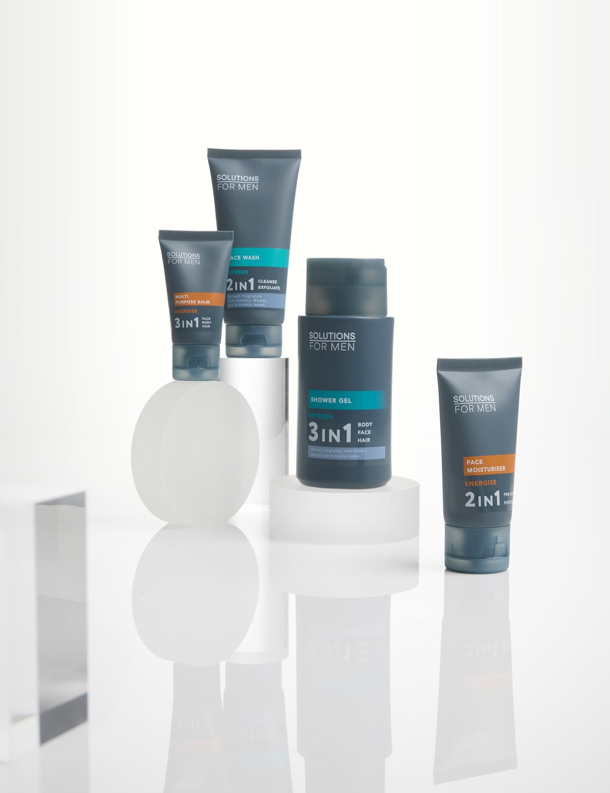 Solutions for Men Refresh & Energise gift set (British brand)
