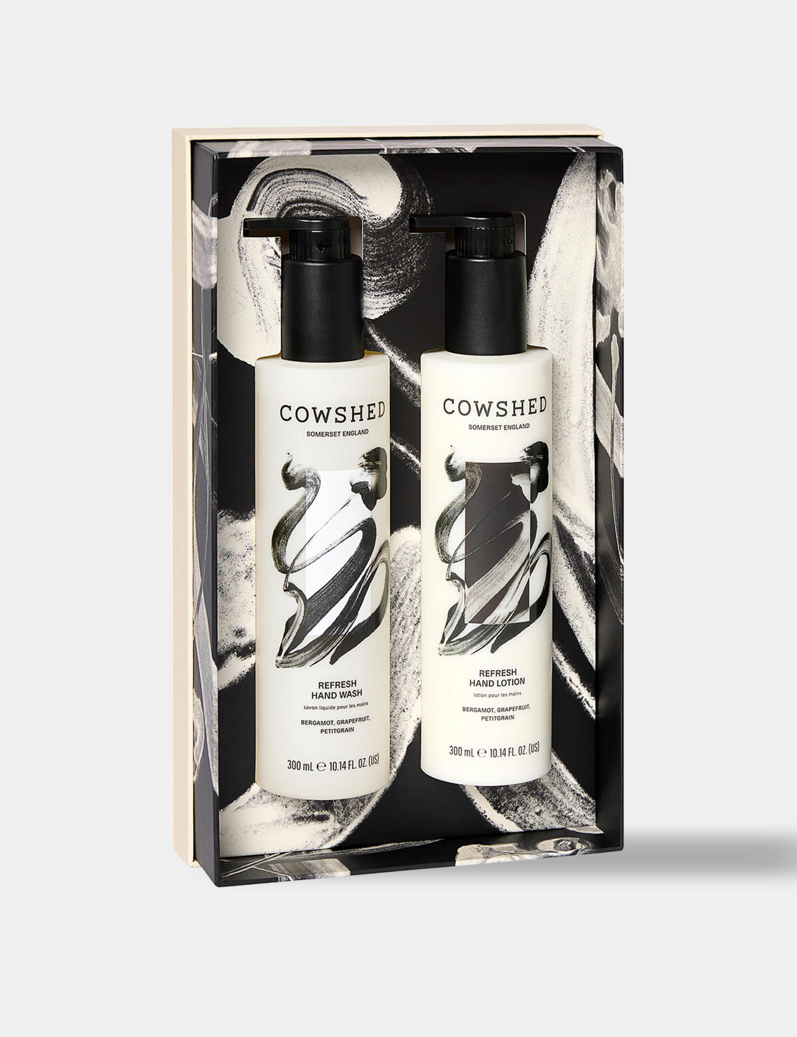 Refresh Hand Care Set hand wash and lotion 300ml each, UK version