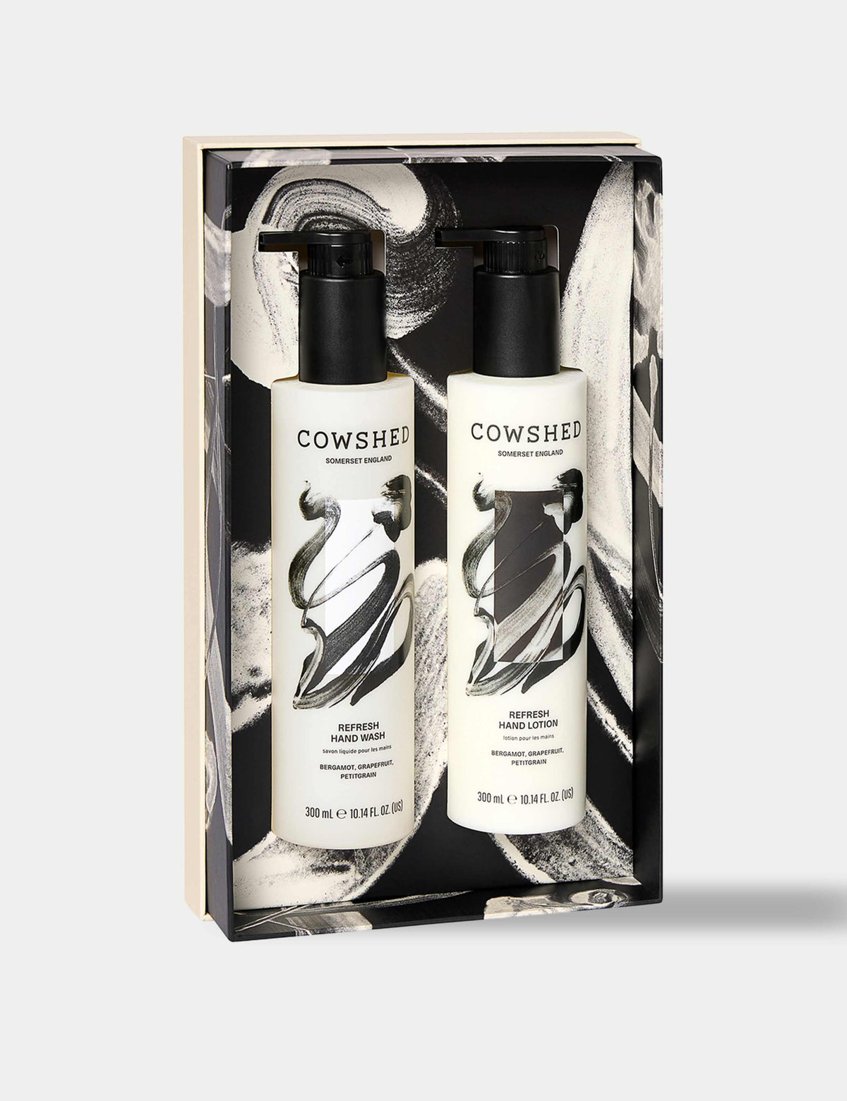 Refresh Hand Care Set hand wash and lotion 300ml each, UK version