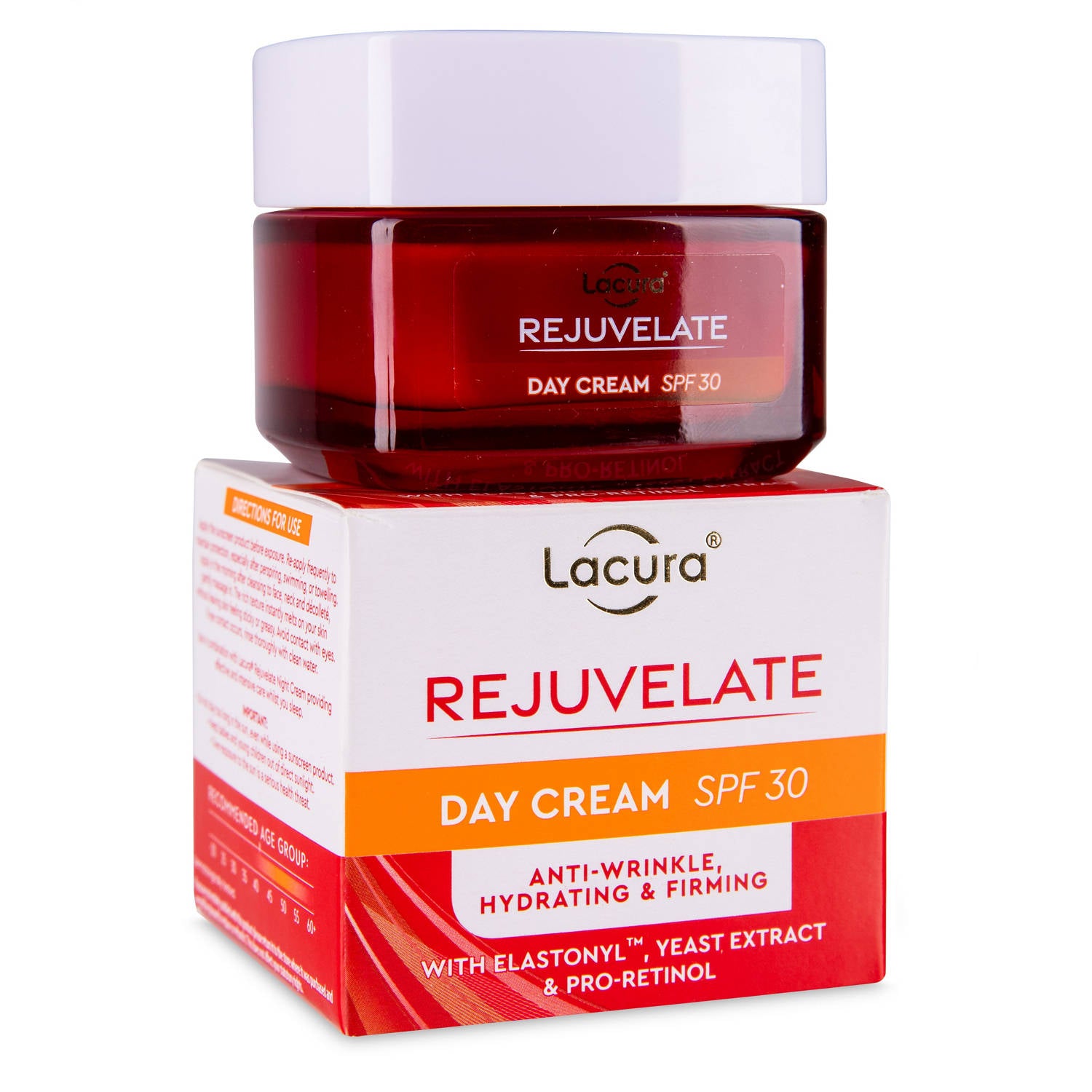 Rejuvelate nut-free face cream moisturiser, UK version