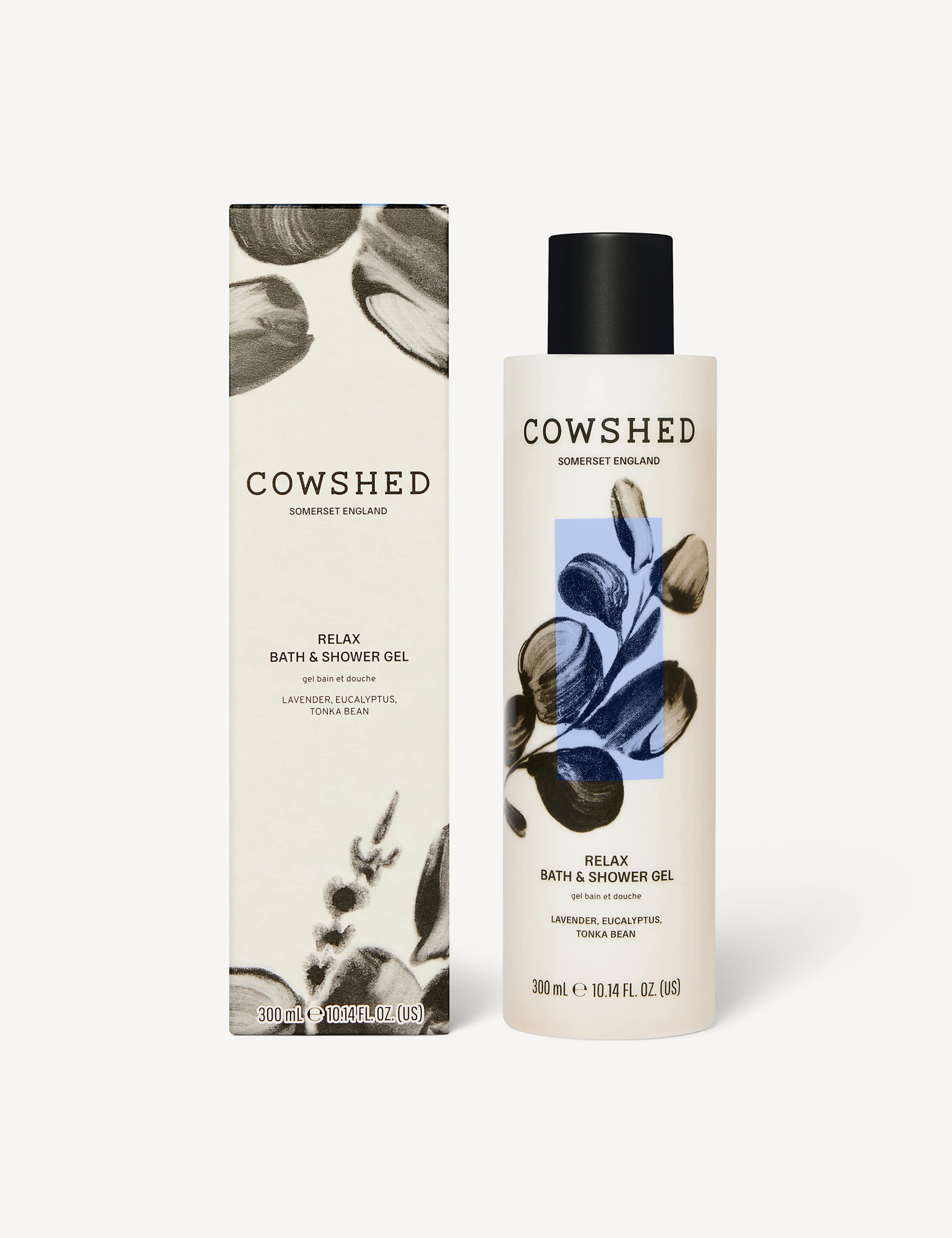 Relax calming bath and shower gel 300ml, UK version