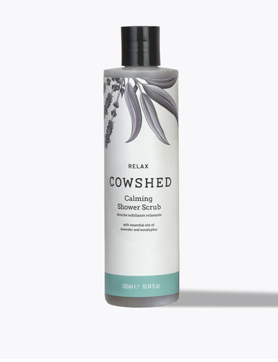 M&S Cowshed Relax Shower Scrub Lavender & Eucalyptus Exfoliating Body Scrub 300ml- Buy online at McGrocer