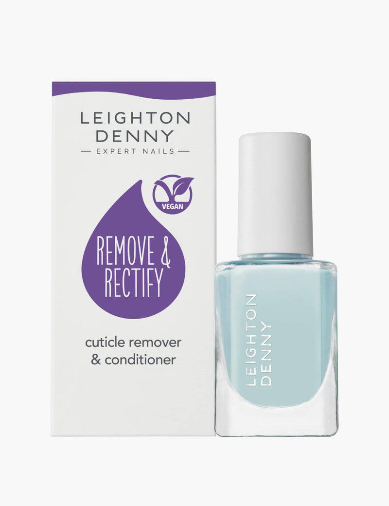 Leighton Denny Remove & Rectify cuticle remover and conditioner 13.5ml, imported from the UK