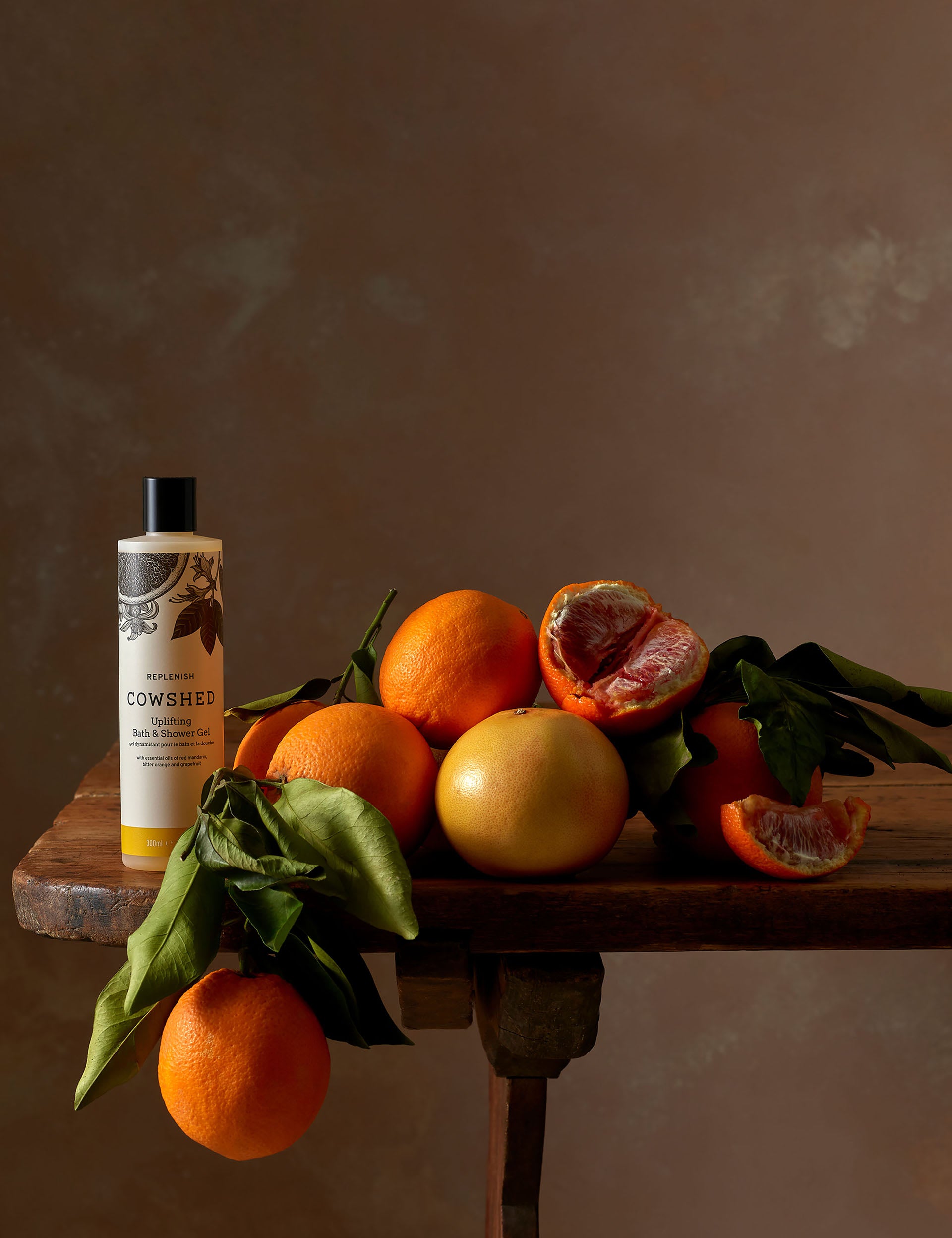 Cowshed Replenish Bath & Shower Gel 300ml, imported from the UK