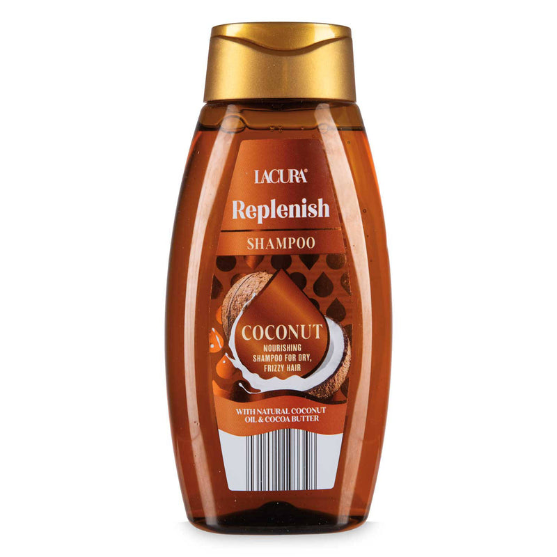 Replenish shampoo and conditioner for dry frizzy hair, imported from the UK