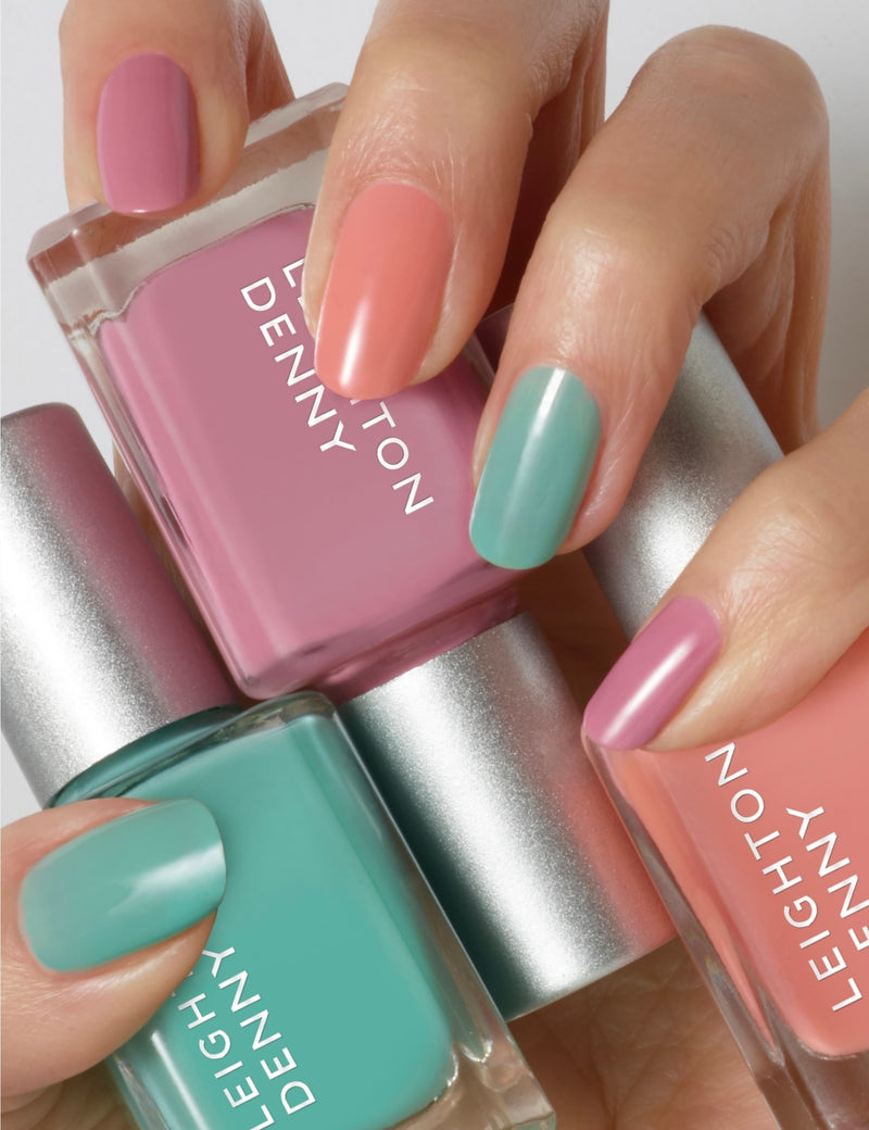 Leighton Denny Resort Ready nail polish set 3x13.5ml, imported from the UK