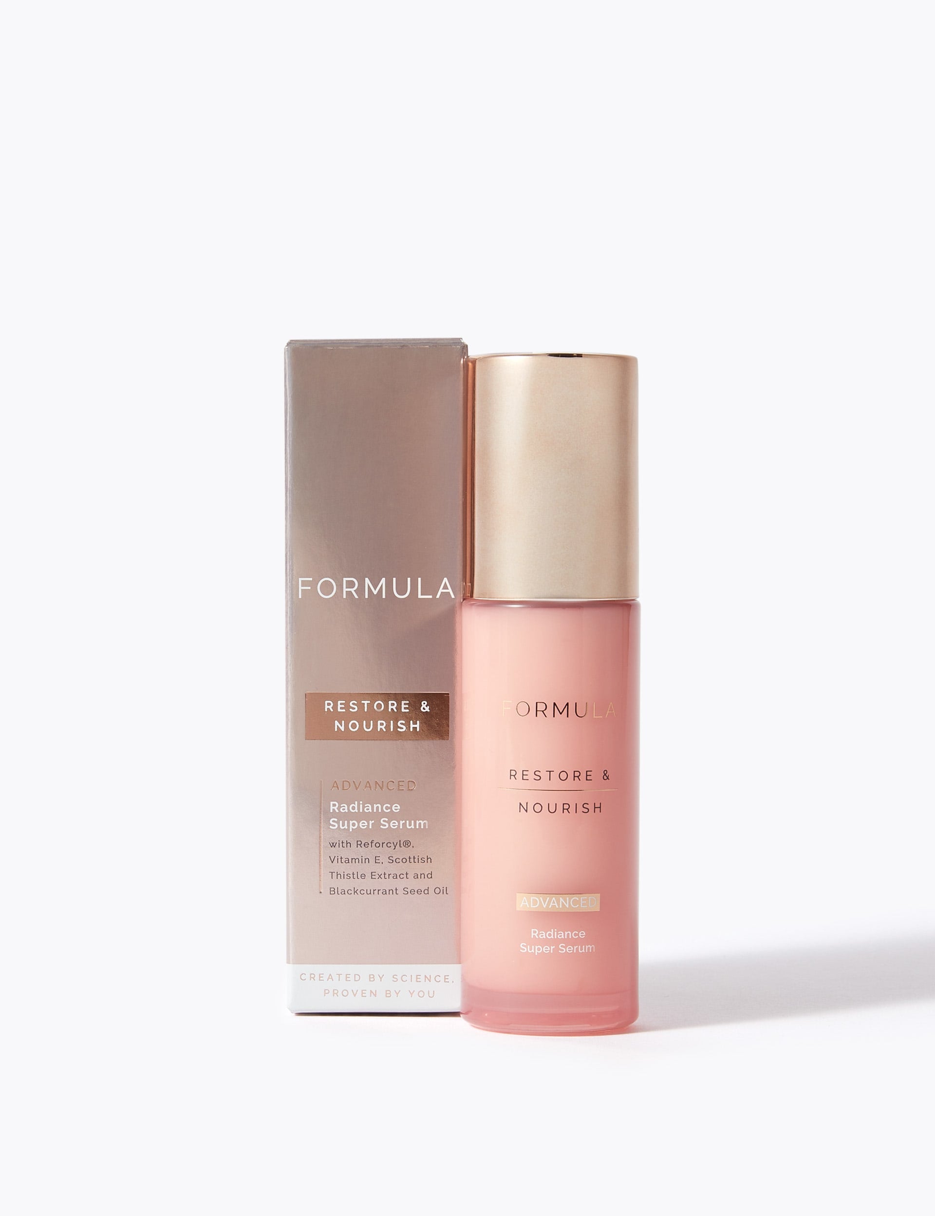 Advanced radiance super serum for mature skin 30ml, imported from the UK
