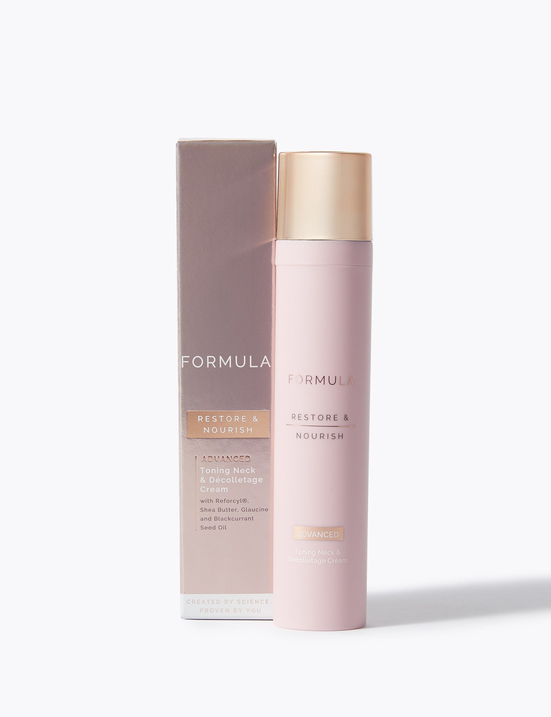Formula Advanced Toning Neck and Décolletage Cream 50ml, imported from the UK