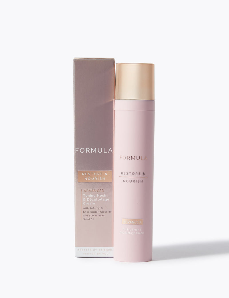 Formula Advanced Toning Neck and Décolletage Cream 50ml, imported from the UK