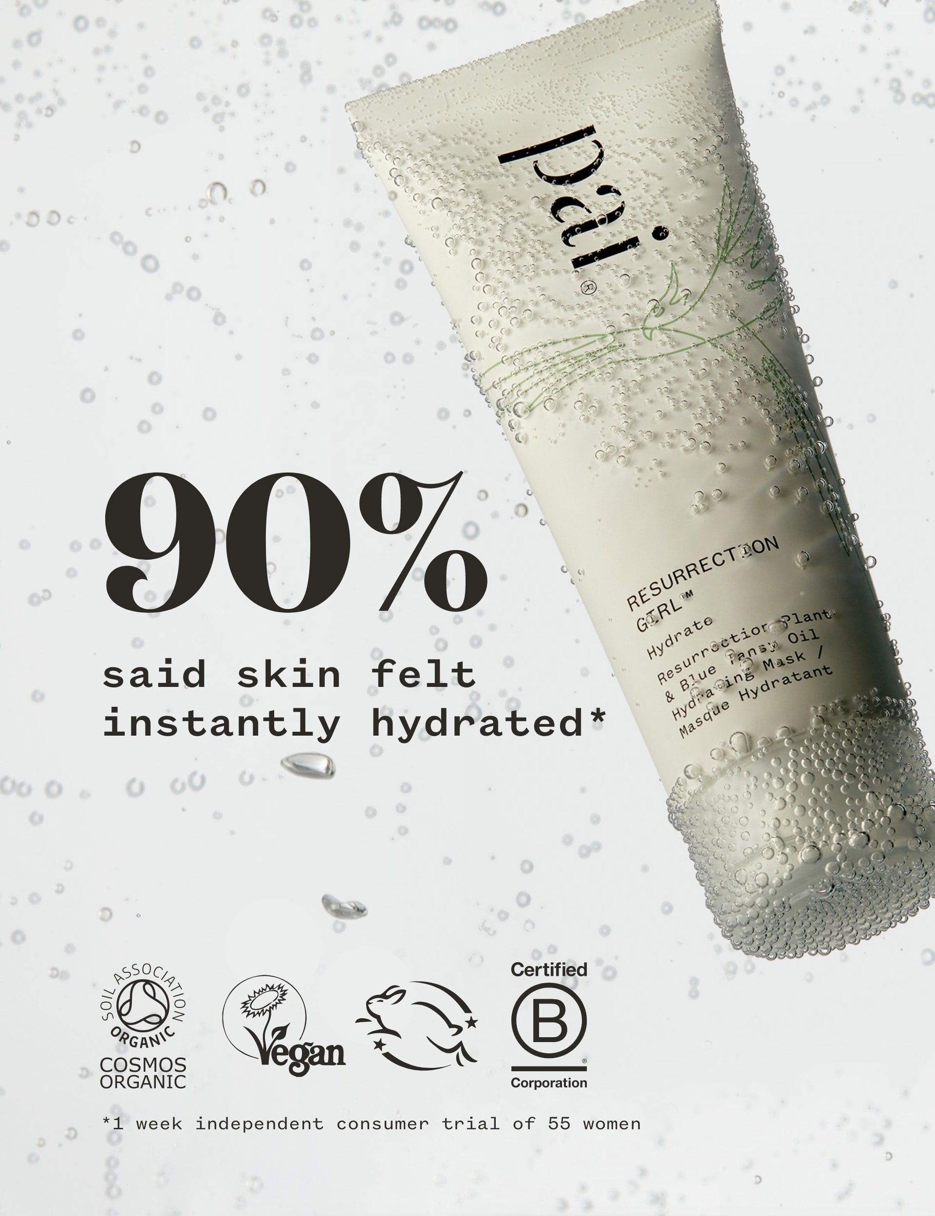 Pai Skincare Resurrection Girl Hydrating Mask 75 ml, imported from the UK