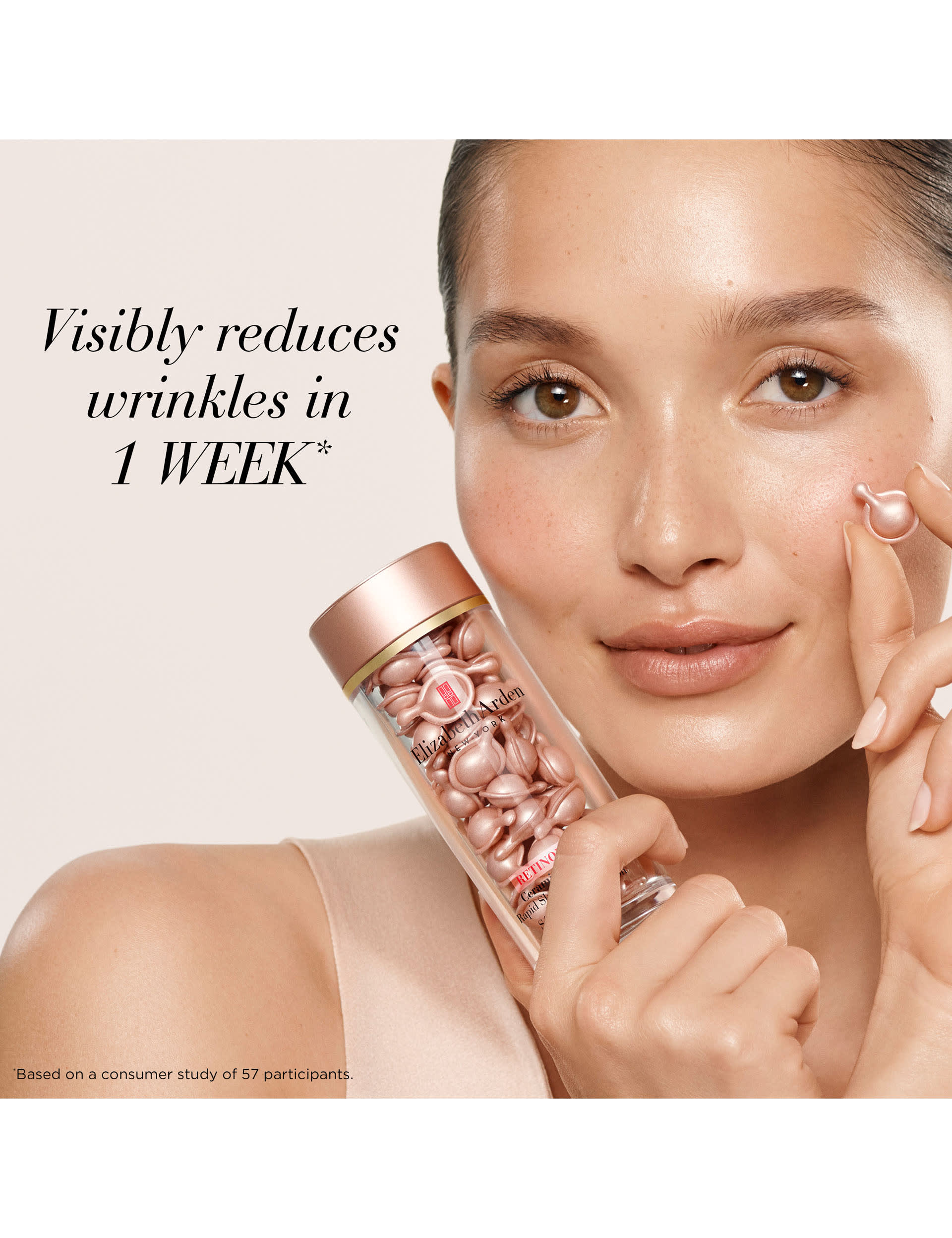 Elizabeth Arden Retinol + HPR Ceramide Capsules Serum 30-Piece, imported from the UK