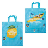 Strong lightweight reusable shopping bag (British brand)
