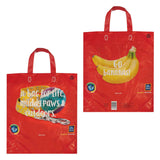 Strong lightweight reusable shopping bag (British brand)