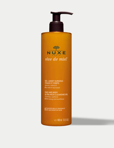 M&S Reve de Miel Face & Body Ultra-Rich Cleansing Gel 400ml- Buy online at McGrocer