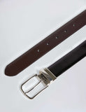 Moss reversible belt black and brown, imported from the UK