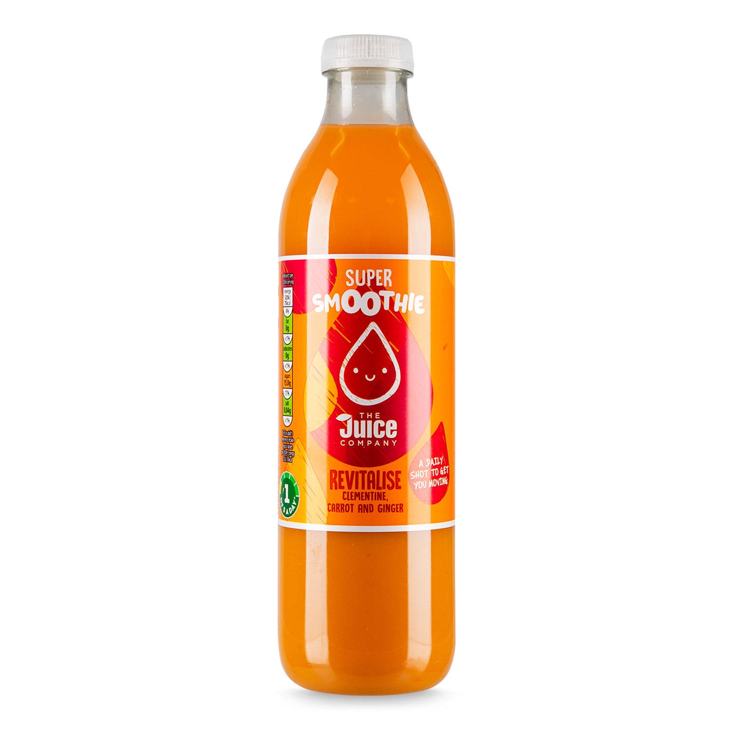 Smoothie Revitalise Super drink, imported from the UK