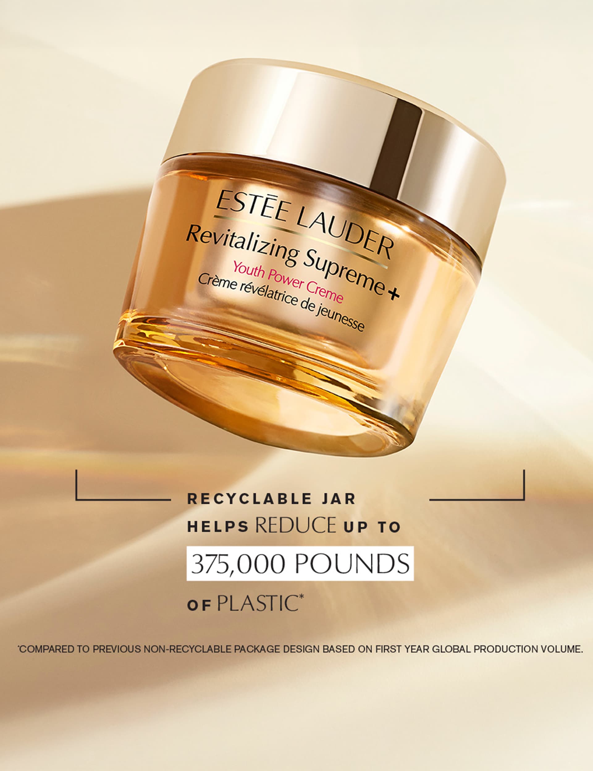 Estée Lauder Revitalizing Supreme+ Youth Power Creme 50ml facial moisturiser, imported from the UK