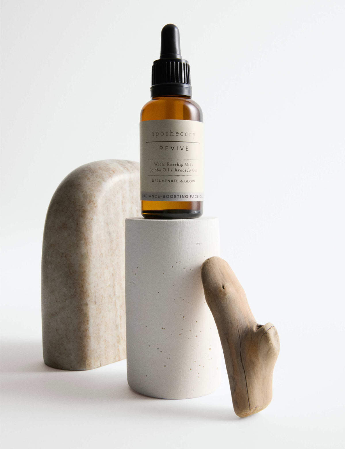 Apothecary Revive facial oil 30ml, imported from the UK