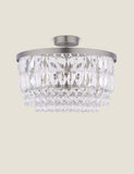 Laura Ashley Rhosill crystal semi flush ceiling light (British brand)