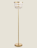 Laura Ashley Rhosill faceted glass floor lamp, imported from the UK