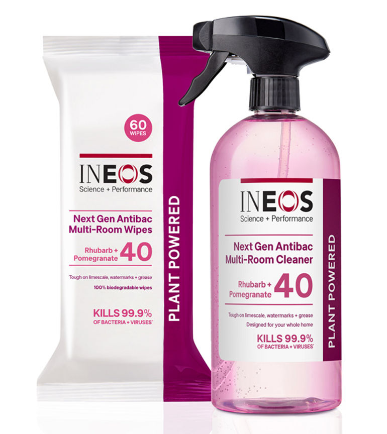 INEOS Antibacterial Cleaning Wipes & Spray Bundle GOODS ASDA   