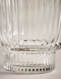 Ribbed Glass Dessert Bowl