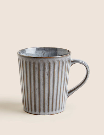 M&S Ribbed Reactive Glaze Mug- Buy online at McGrocer