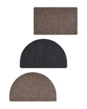 Ribbed doormat 50cm x 80cm, durable entrance mat (British brand)