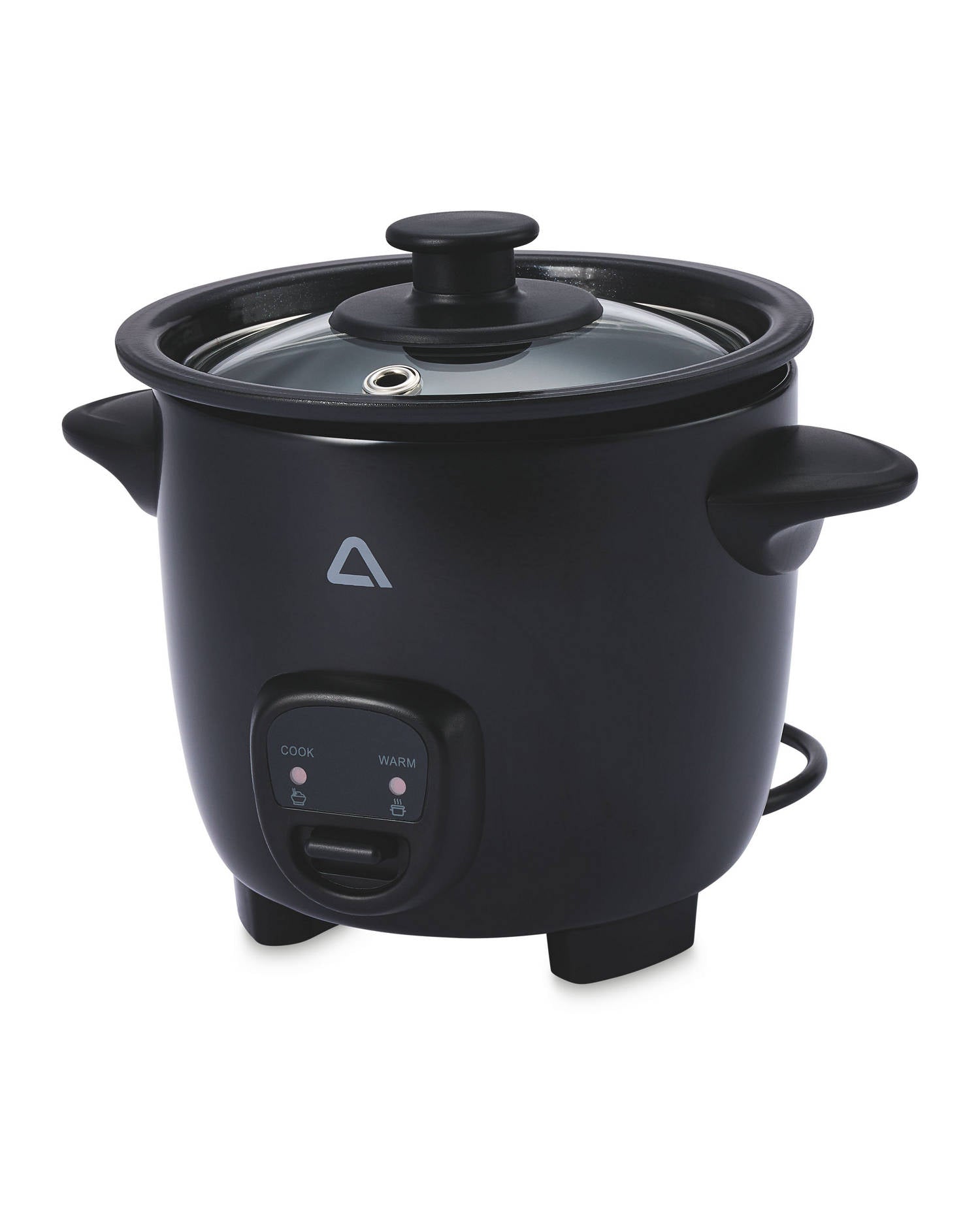 Rice cooker with ceramic nonstick pot and glass lid - British product