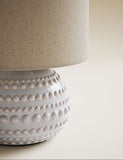 Rio ceramic table lamp 34cm, imported from the UK