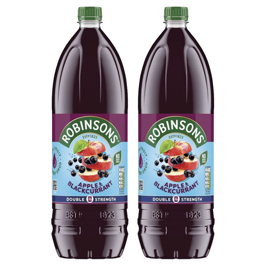 Robinsons Apple & Blackcurrant Squash Stock Up Bundle