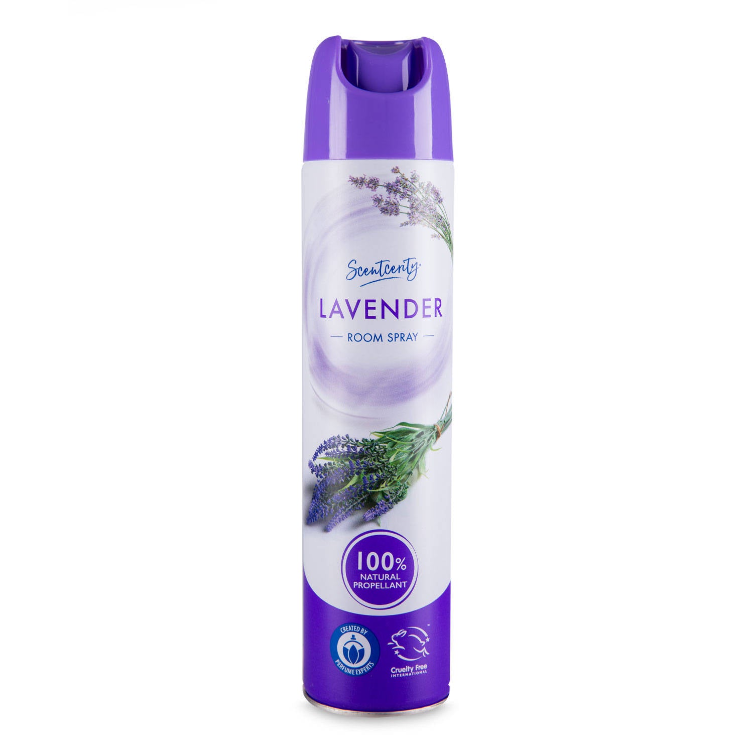 Room spray free from peanuts and milk, imported from the UK
