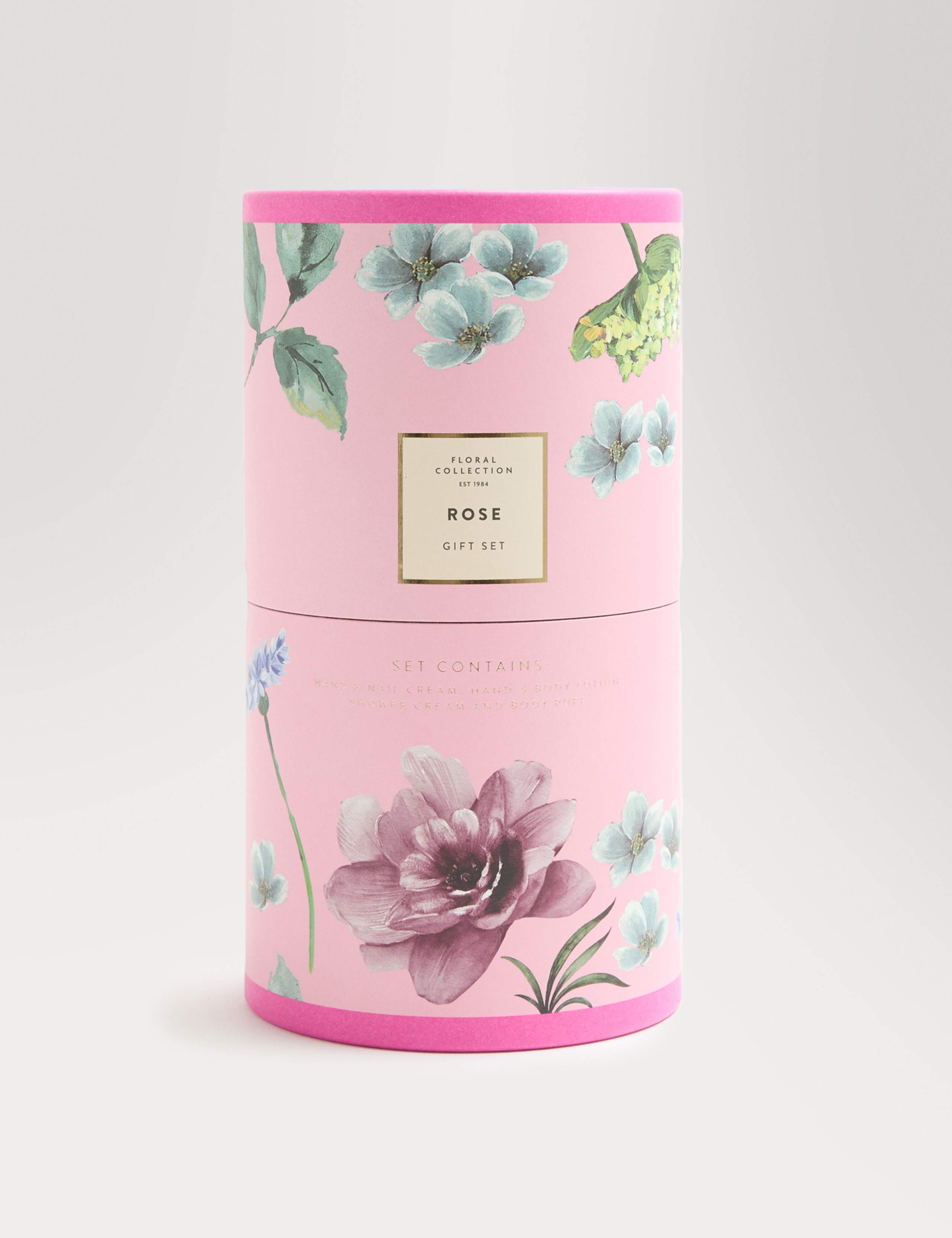 Rose skincare gift set, imported from the UK