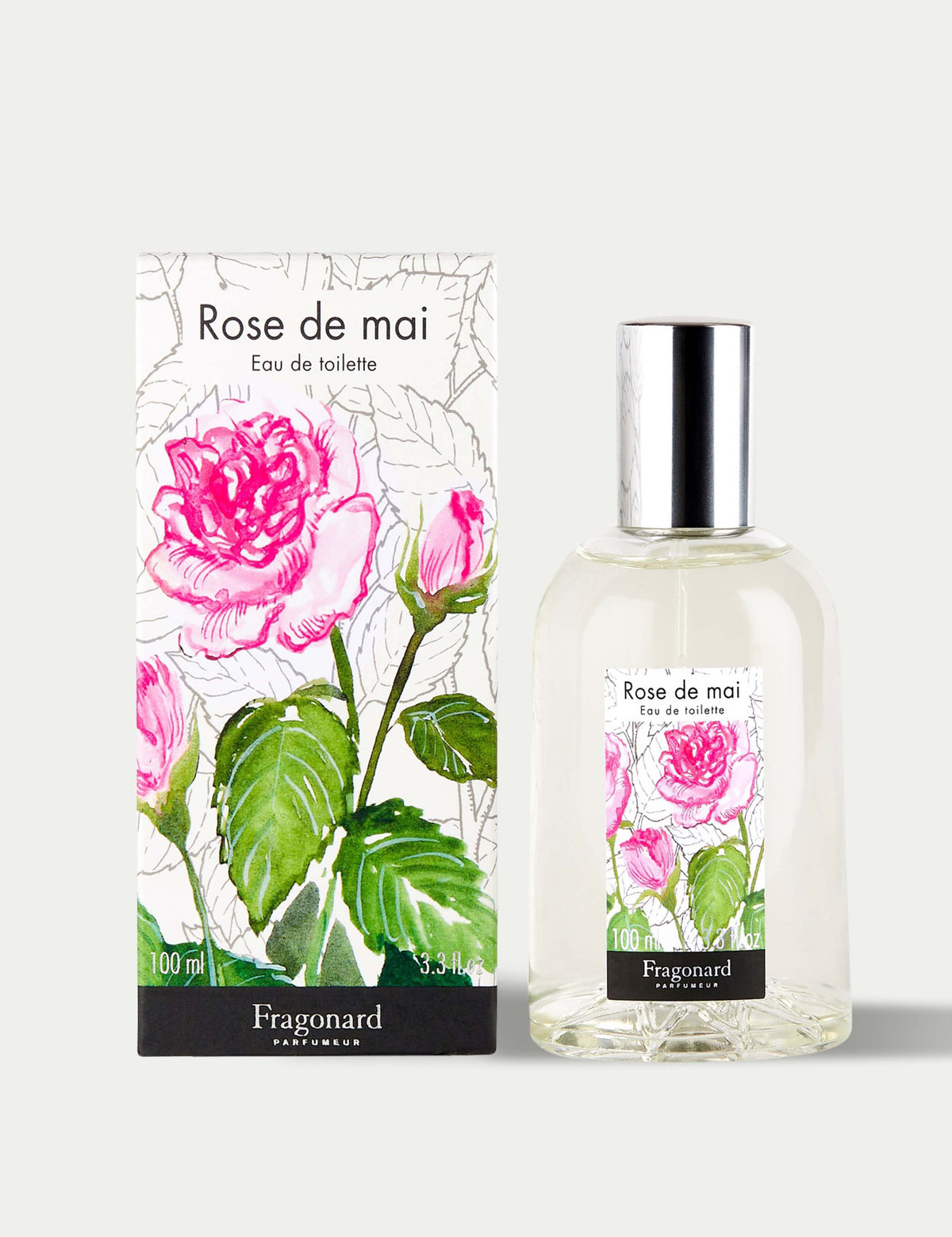 Rose de Mai eau de toilette 100ml, imported from the UK