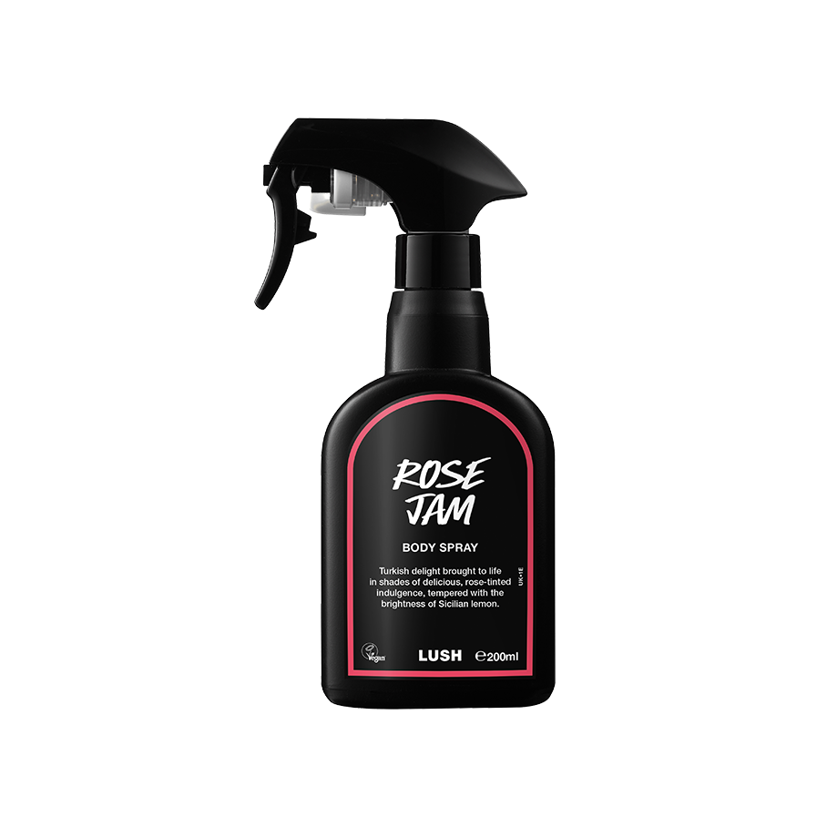 Rose Jam body spray fragrance mist (British brand)