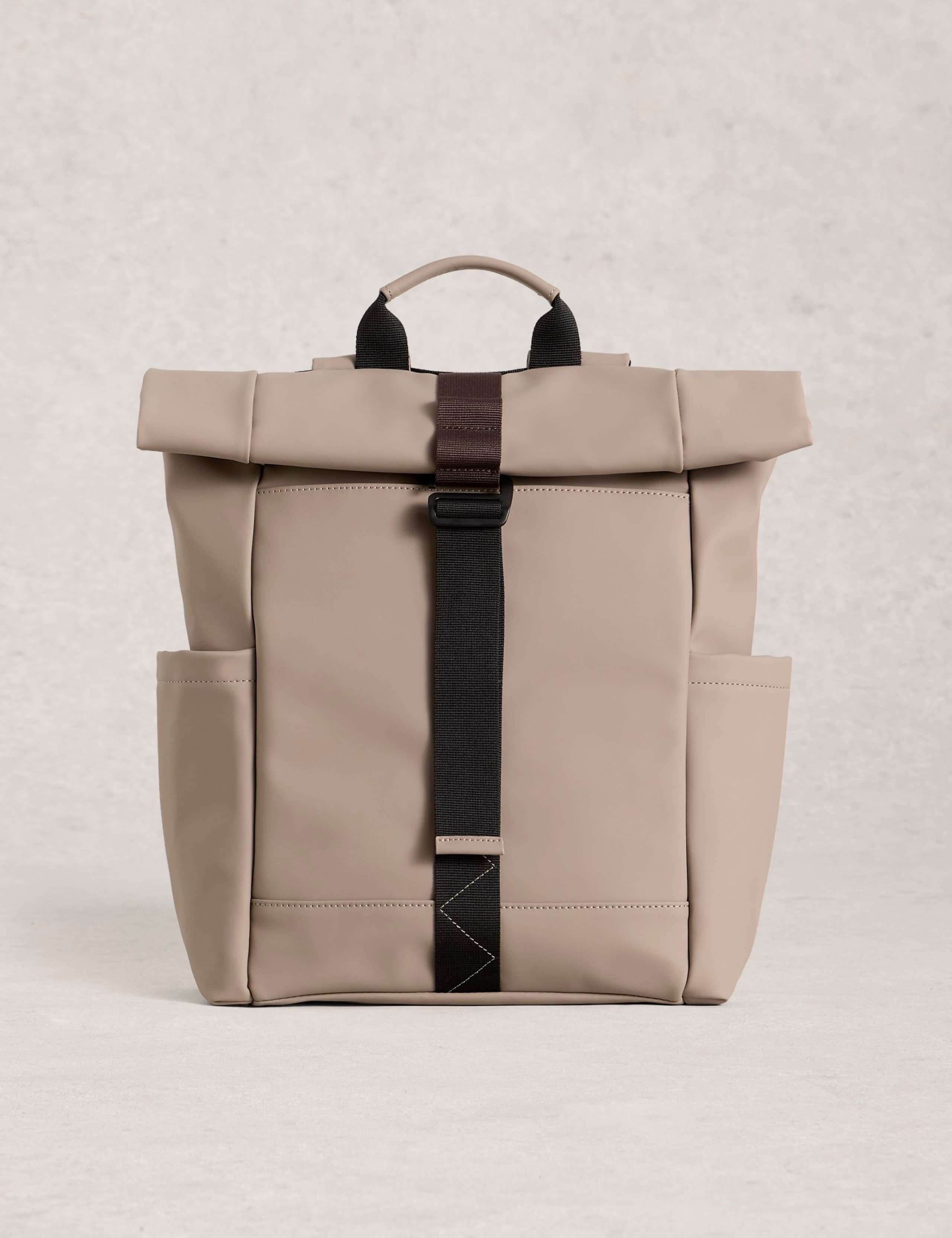White Stuff gummierten Rucksack mit Rollverschluss - Britisches Produkt