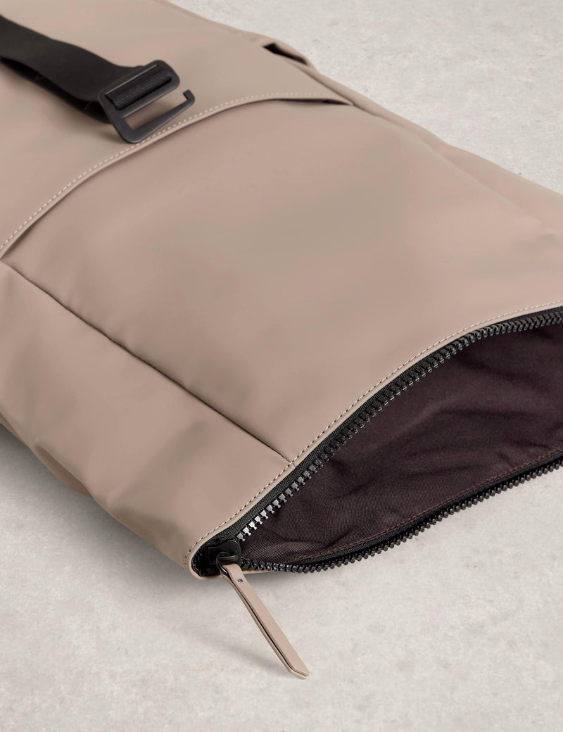 White Stuff gummierten Rucksack mit Rollverschluss - Britisches Produkt