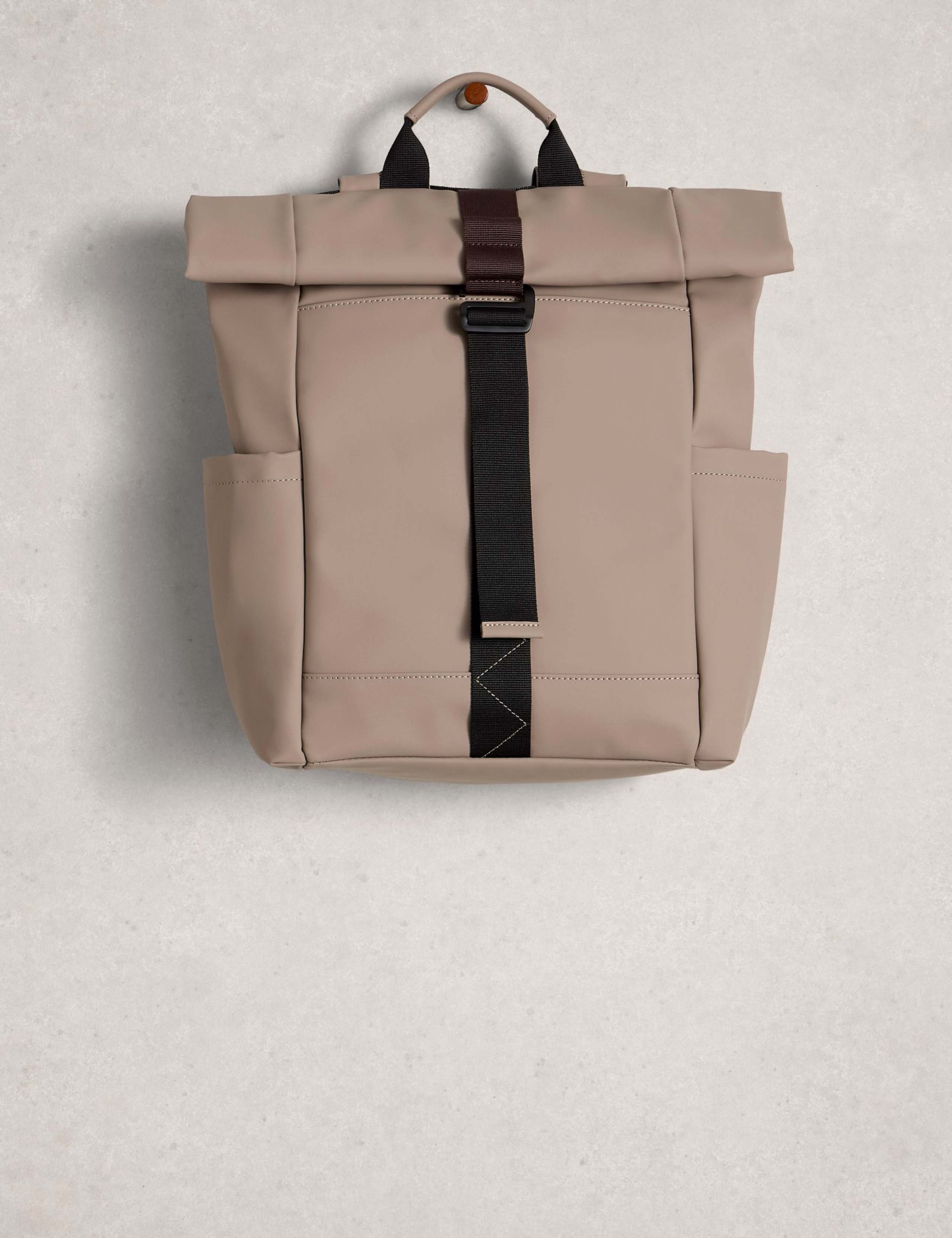 White Stuff gummierten Rucksack mit Rollverschluss - Britisches Produkt