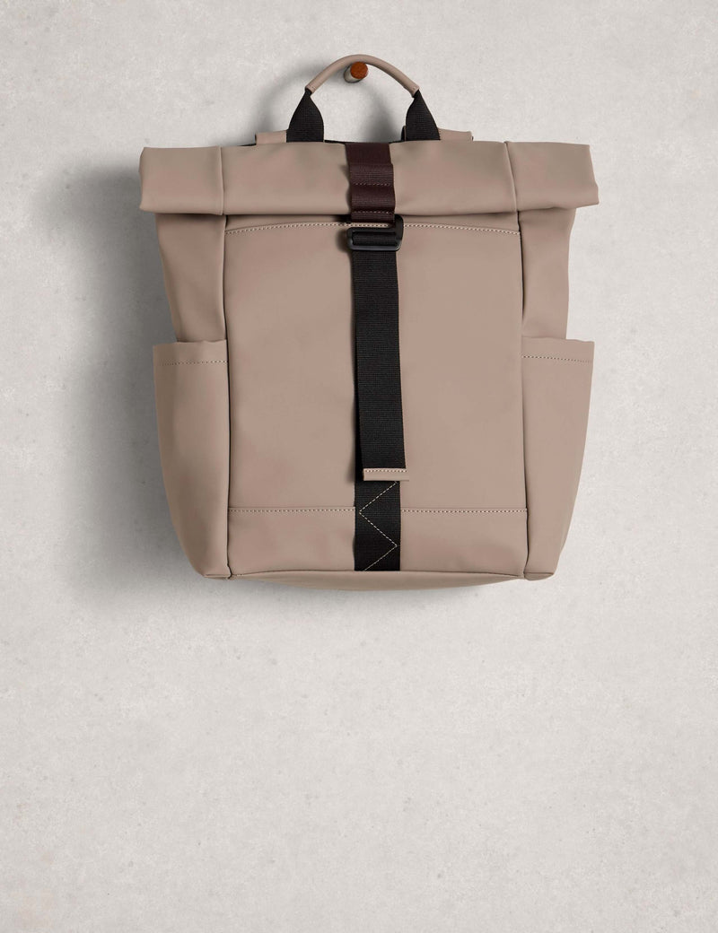 White Stuff gummierten Rucksack mit Rollverschluss - Britisches Produkt