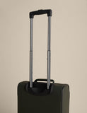 Rubberized cabin suitcase for travel and business, UK version