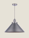 Laura Ashley Rufus Metal Cone Pendant Light, UK version