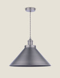 Laura Ashley Rufus Metal Cone Pendant Light, UK version
