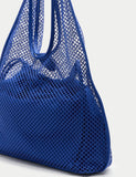 M&S large mesh tote bag with interior pouch - British product