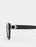 M&S square buckle aviator sunglasses (British brand)