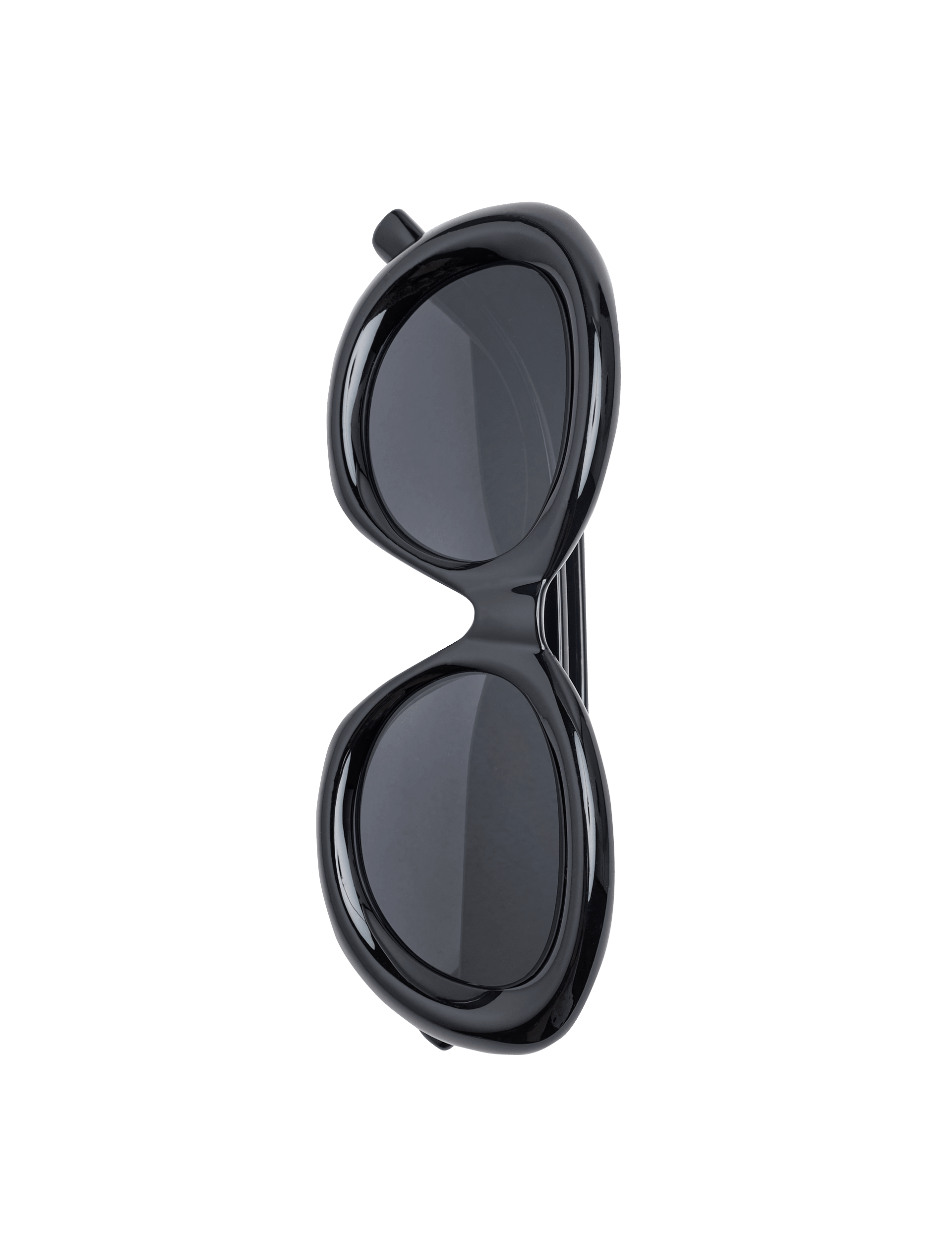Autograph acetate oval sunglasses with chunky rims, UK version