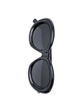 Autograph acetate oval sunglasses with chunky rims, UK version