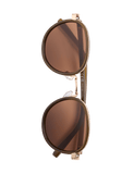 M&S round sunglasses with gold-tone metal frame imported from the UK