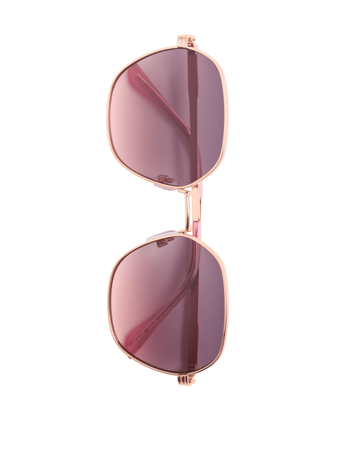 M&S square sunglasses with gold-tone metal rim, UK version