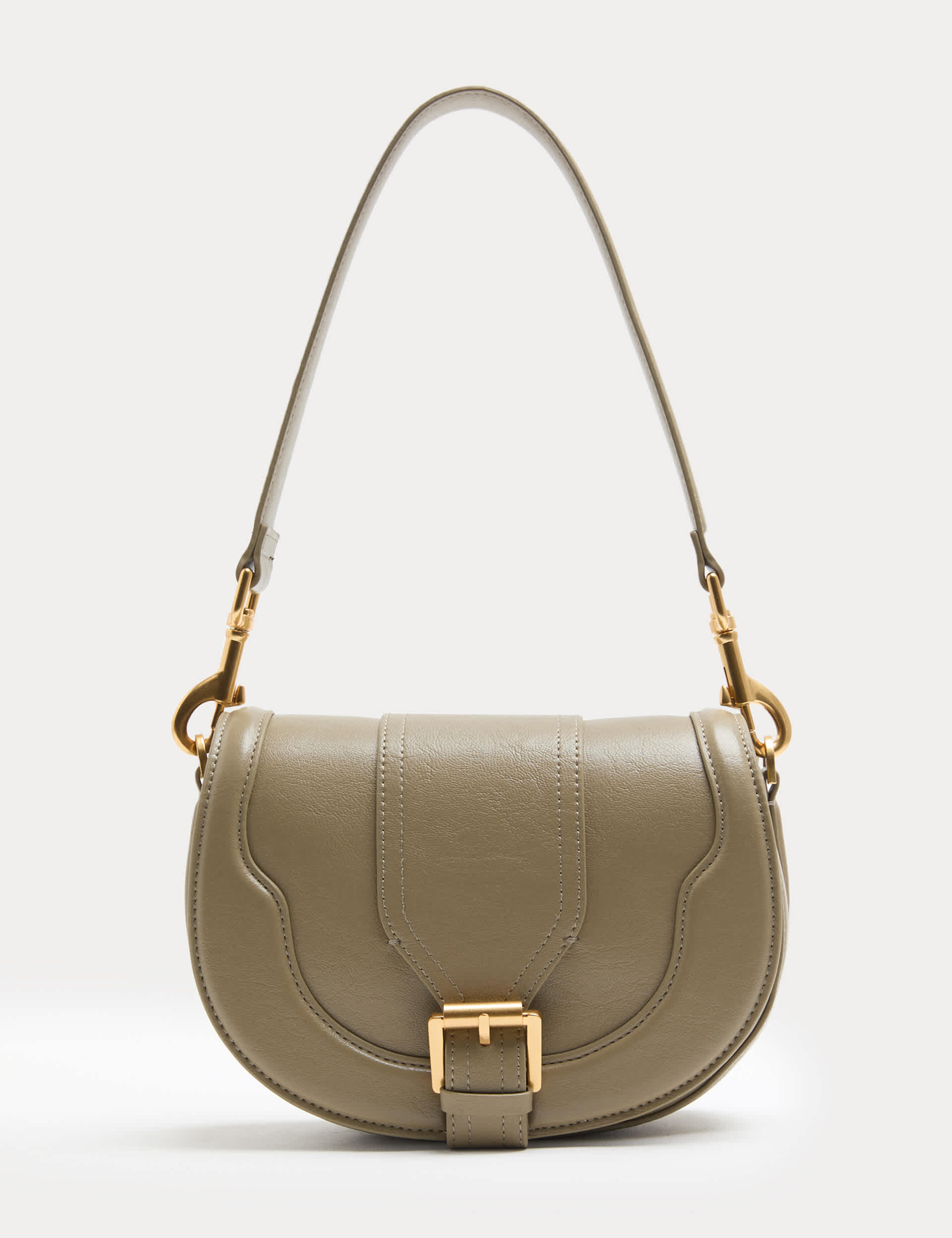 M&S buckle saddle bag compact crossbody bag - British product